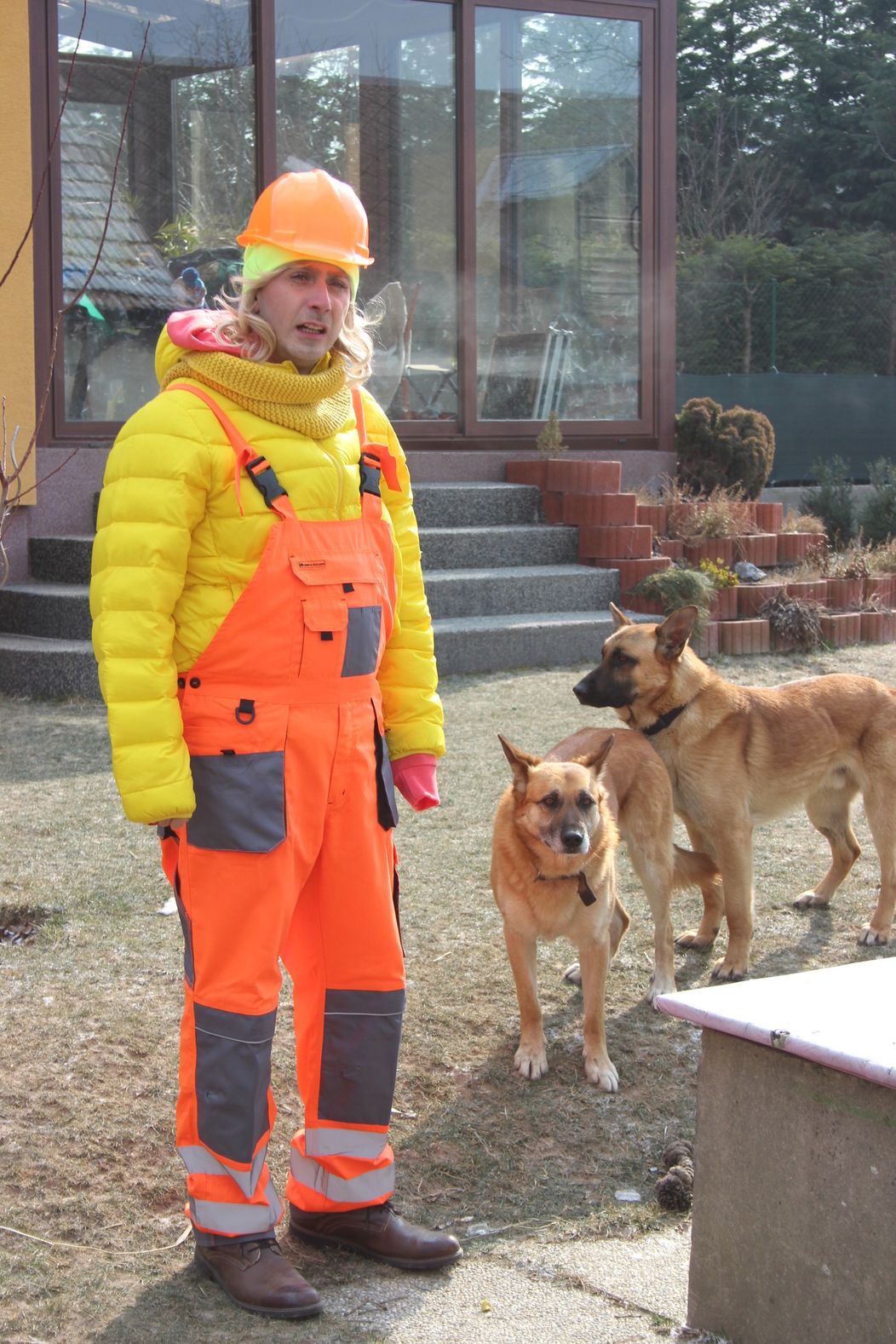 Števo Martinovič ako Janka Nehospodárna