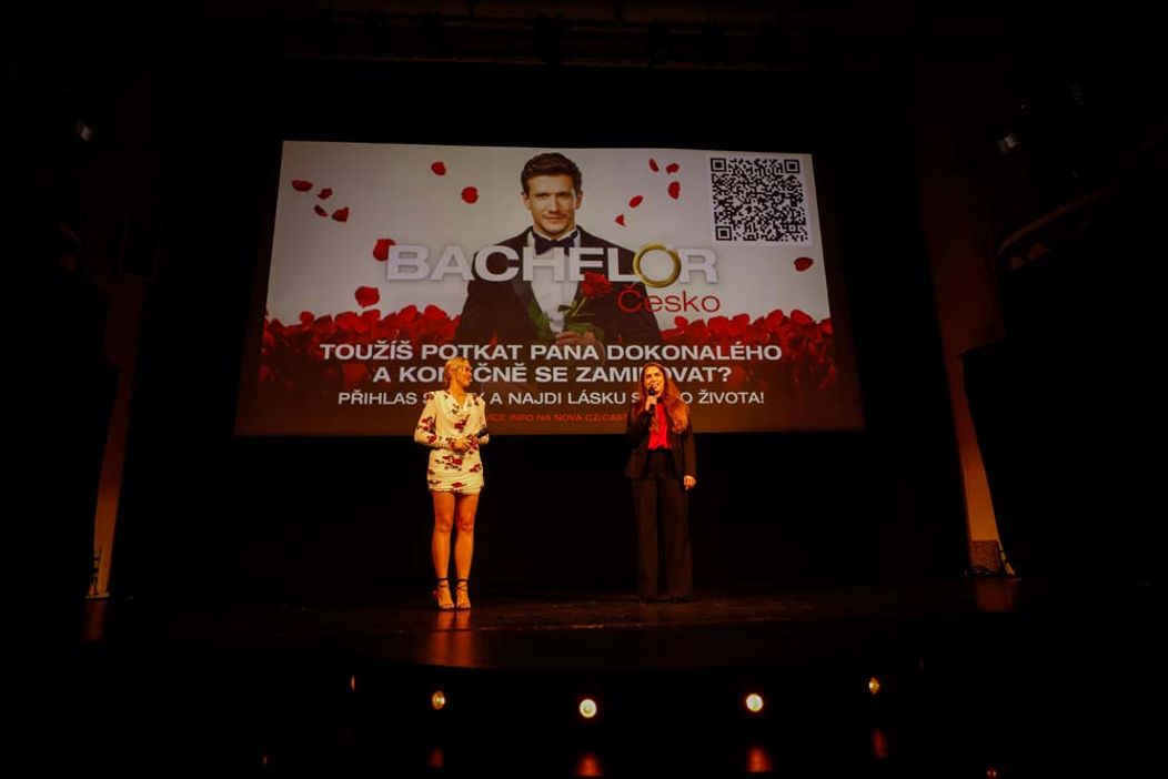 Slávnosté premietanie finále Ruže pre nevestu Česko