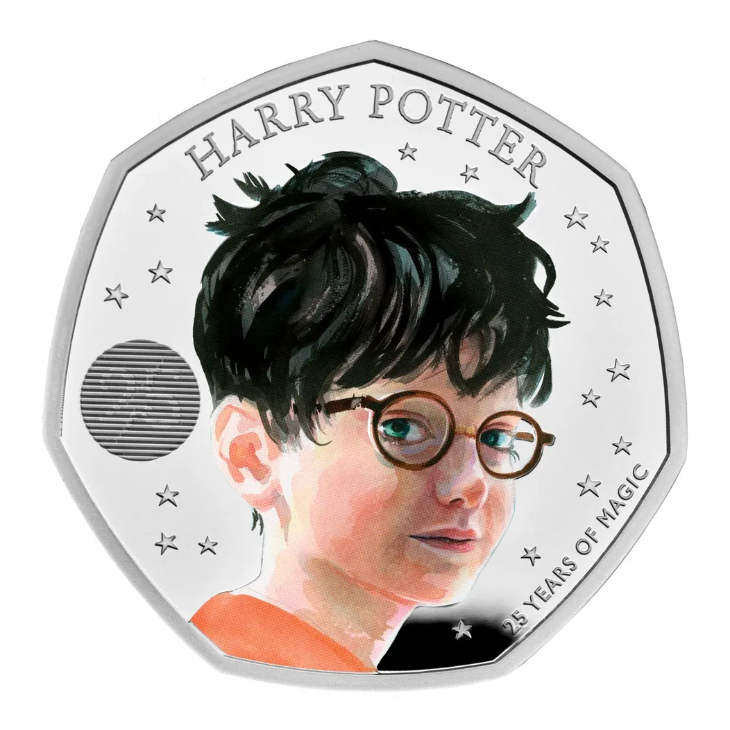 Minca Britskej Kráľovskej mincovne - Harry Potter