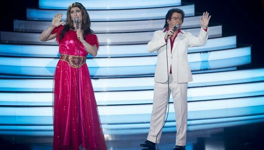 René Štúr a Martin Madej ako Al Bano a Romina 