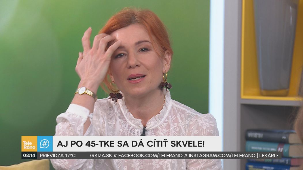 Helena Krajčiová v Teleráne