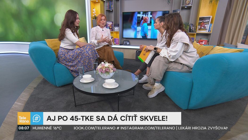Helena Krajčiová v Teleráne