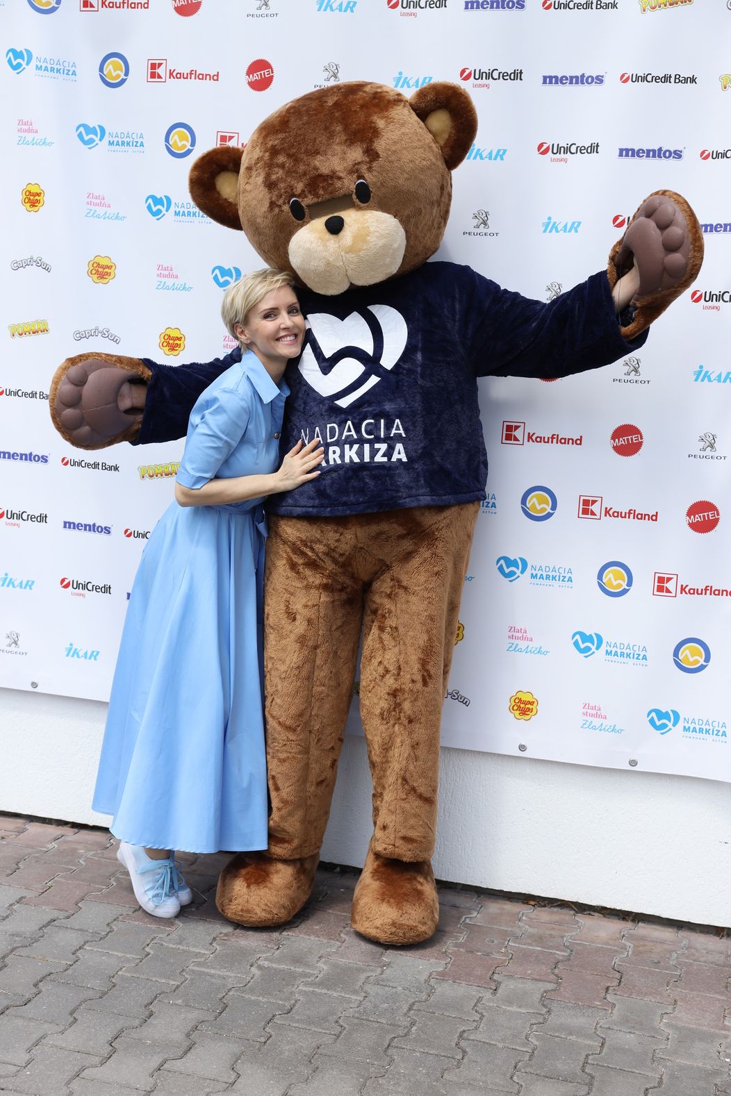 Deti a mládež z Oteckov na MDD v Markíze.