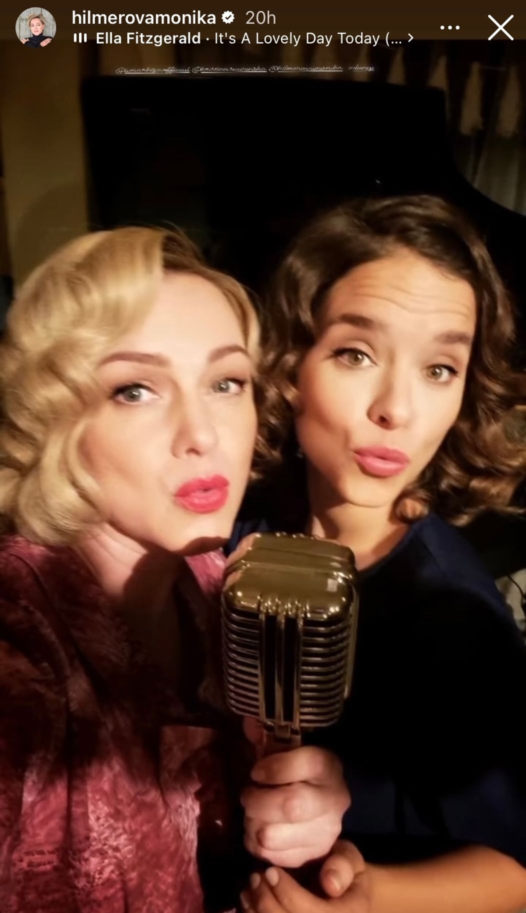 Kristína Svarinská a Monika Hilmerová v seriáli Dunaj