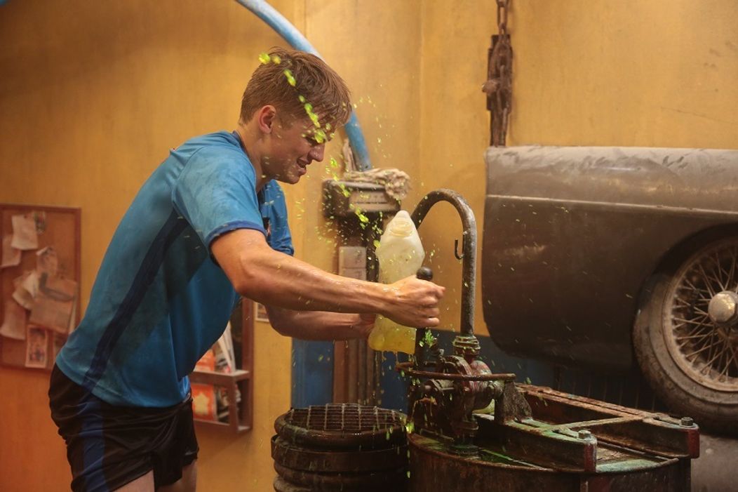 Satelitné zábery na vojenskú základňu Punggje-ri v Severnej Kórei z 12. apríla 2017