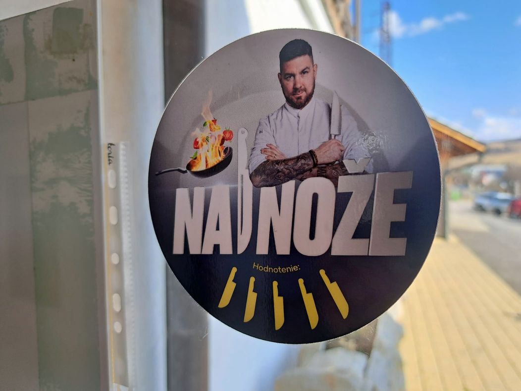 Na nože - Oravský Zrub, druhá reštaurácia s piatimi nožmi
