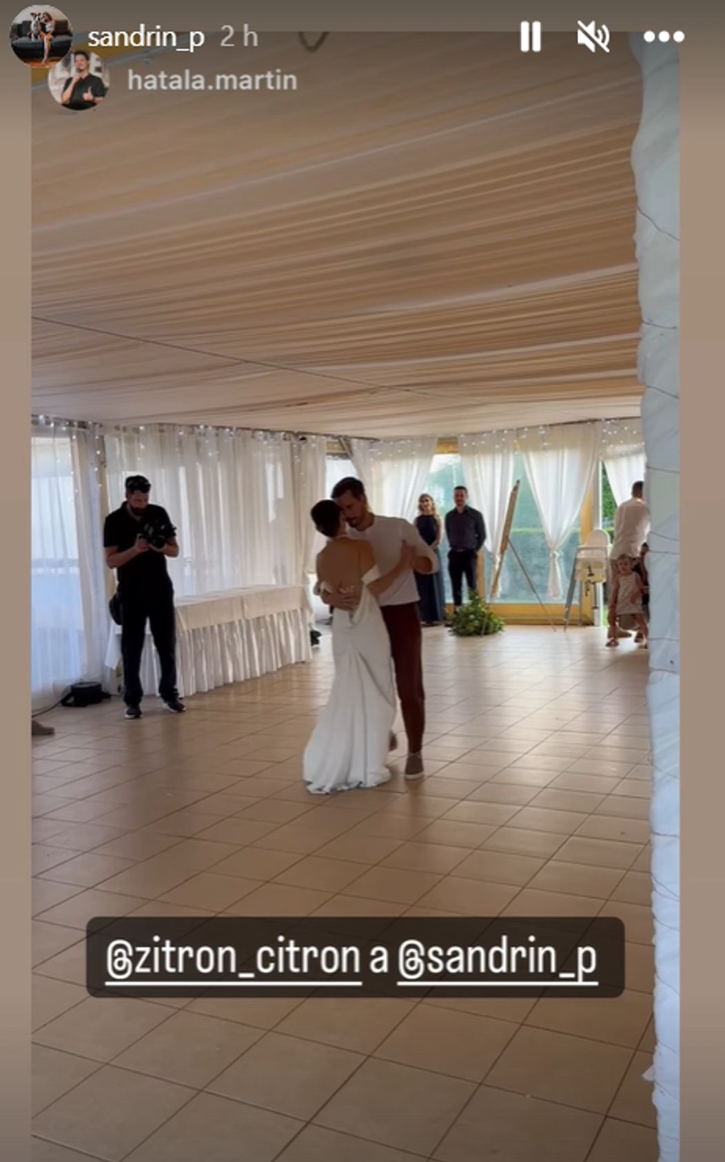 Jakub Zitron Ťapák sa oženil