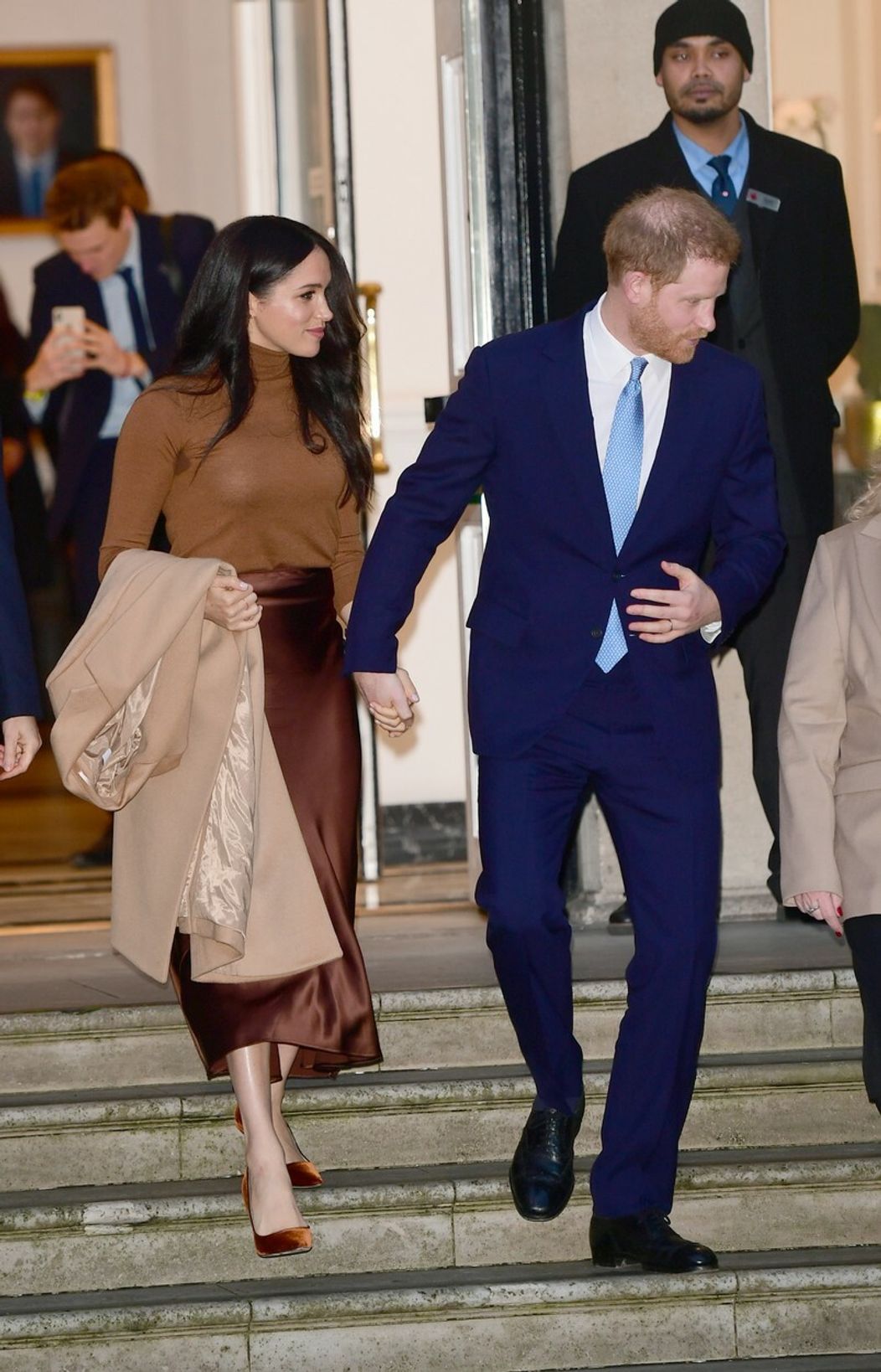 Meghan bolo zjavne teplo.