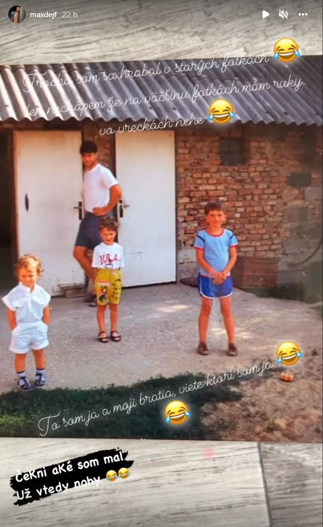 Dávidove spomienky na detstvo