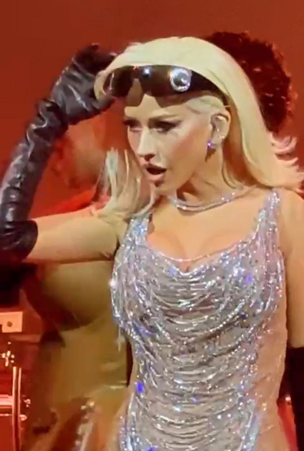 Schudnutá Christina Aguilera