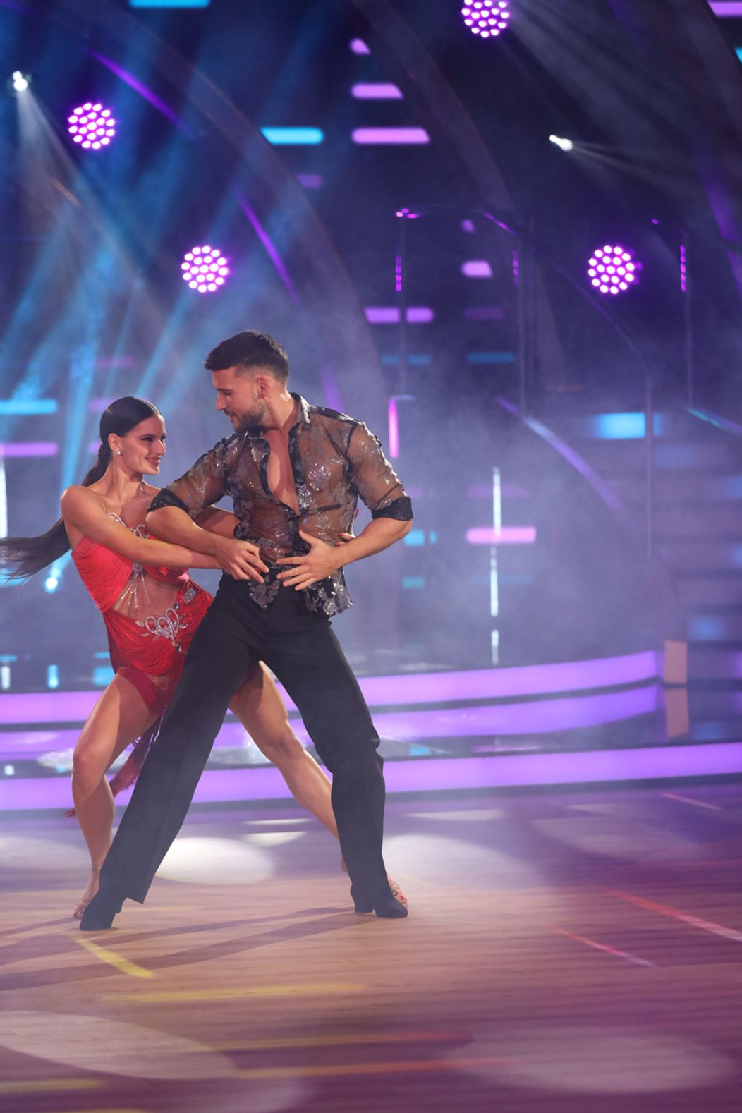 Vratko Sirági a Anna Riebauerová v Let's Dance