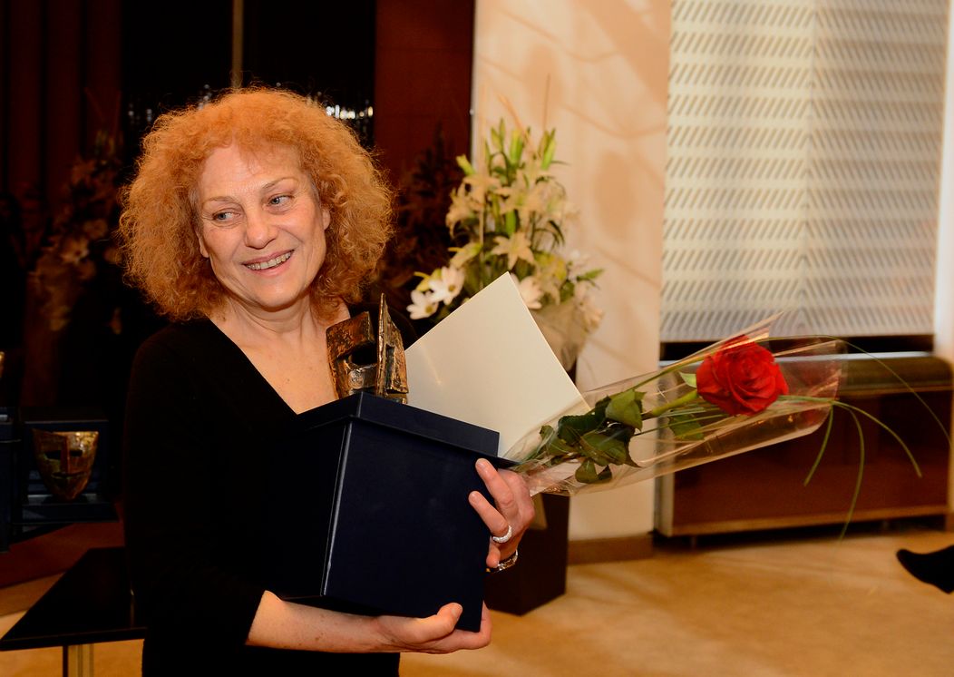 Na snímke slávnostné odovzdávanie výročných cien a cien za celoživotné diela, cenu za celoživotné dielo získala Soňa Valentová (