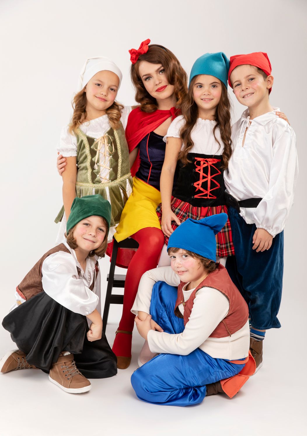 Mária Bartalos ako Snehulienka s trpaslíkmi