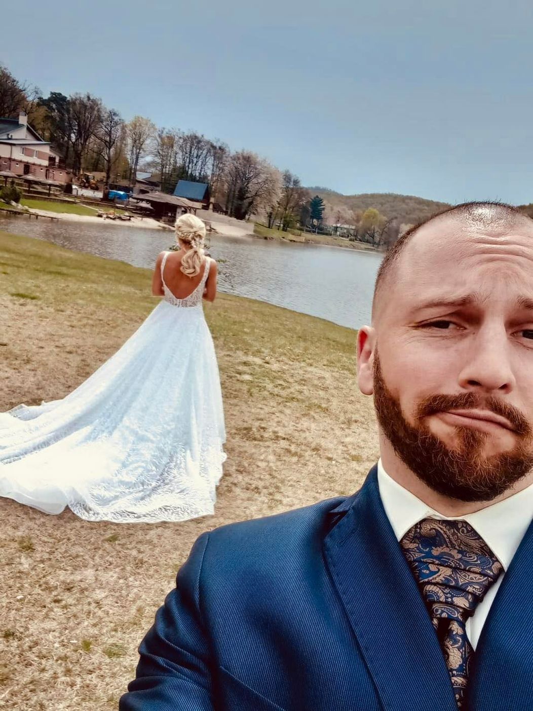 Prvá manželská selfie