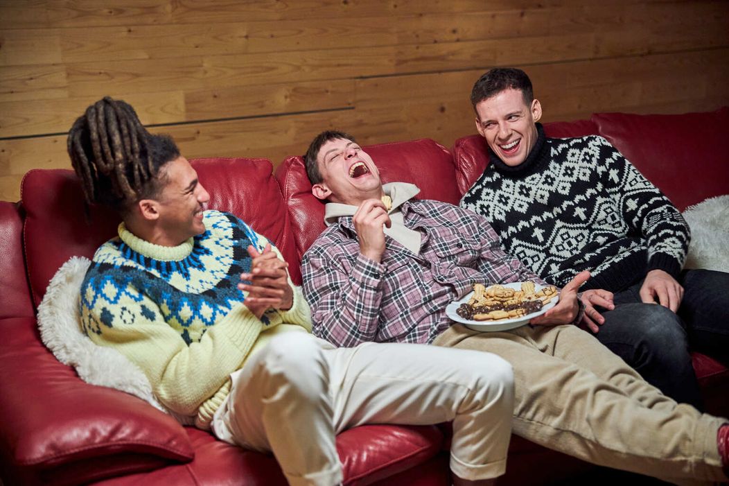 Herci z Pána profesora na nakrúcaní klipu