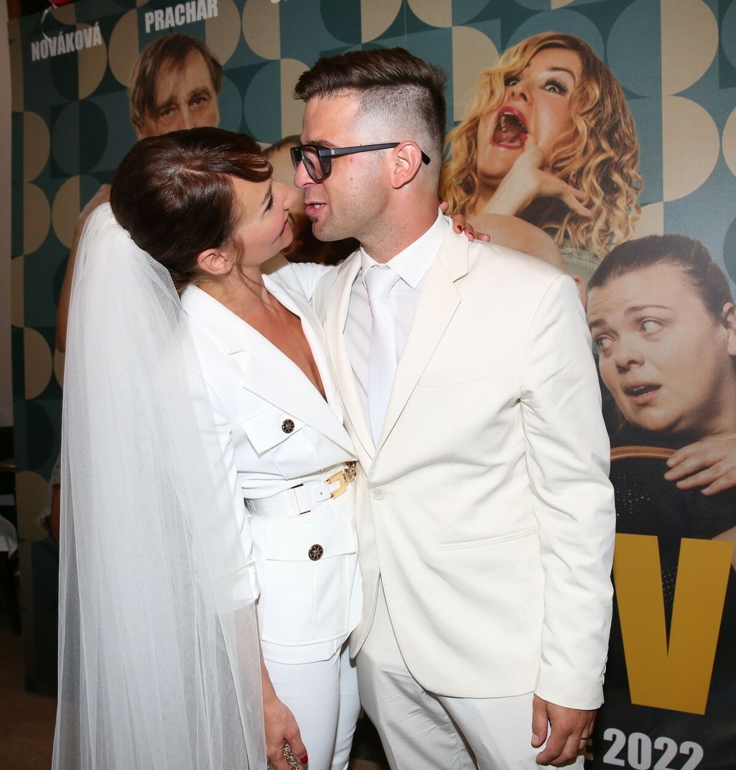 Herečka Sandra Nováková sa vydala v kine 