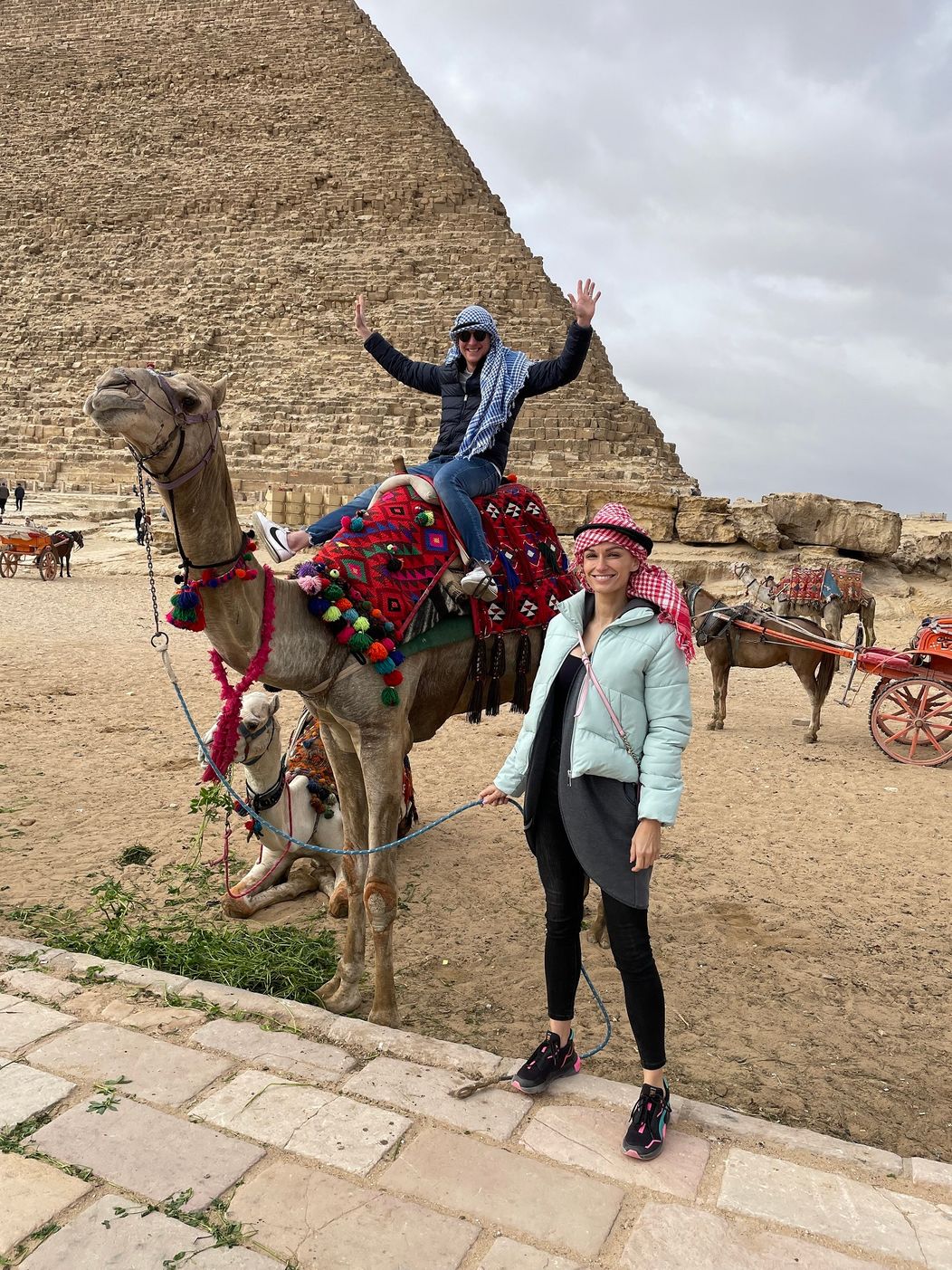 Jana a Martin v Egypte