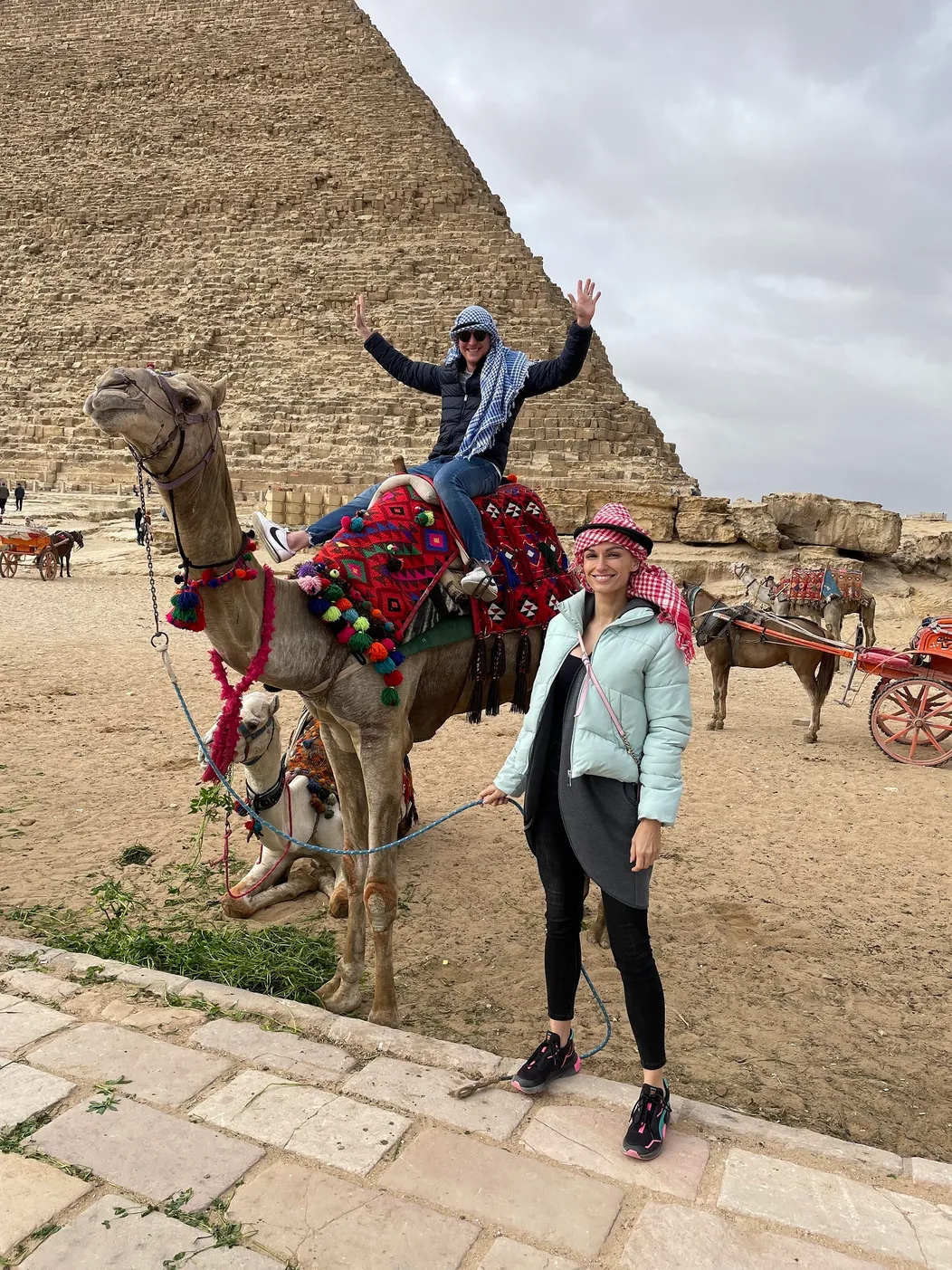 Jana a Martin v Egypte