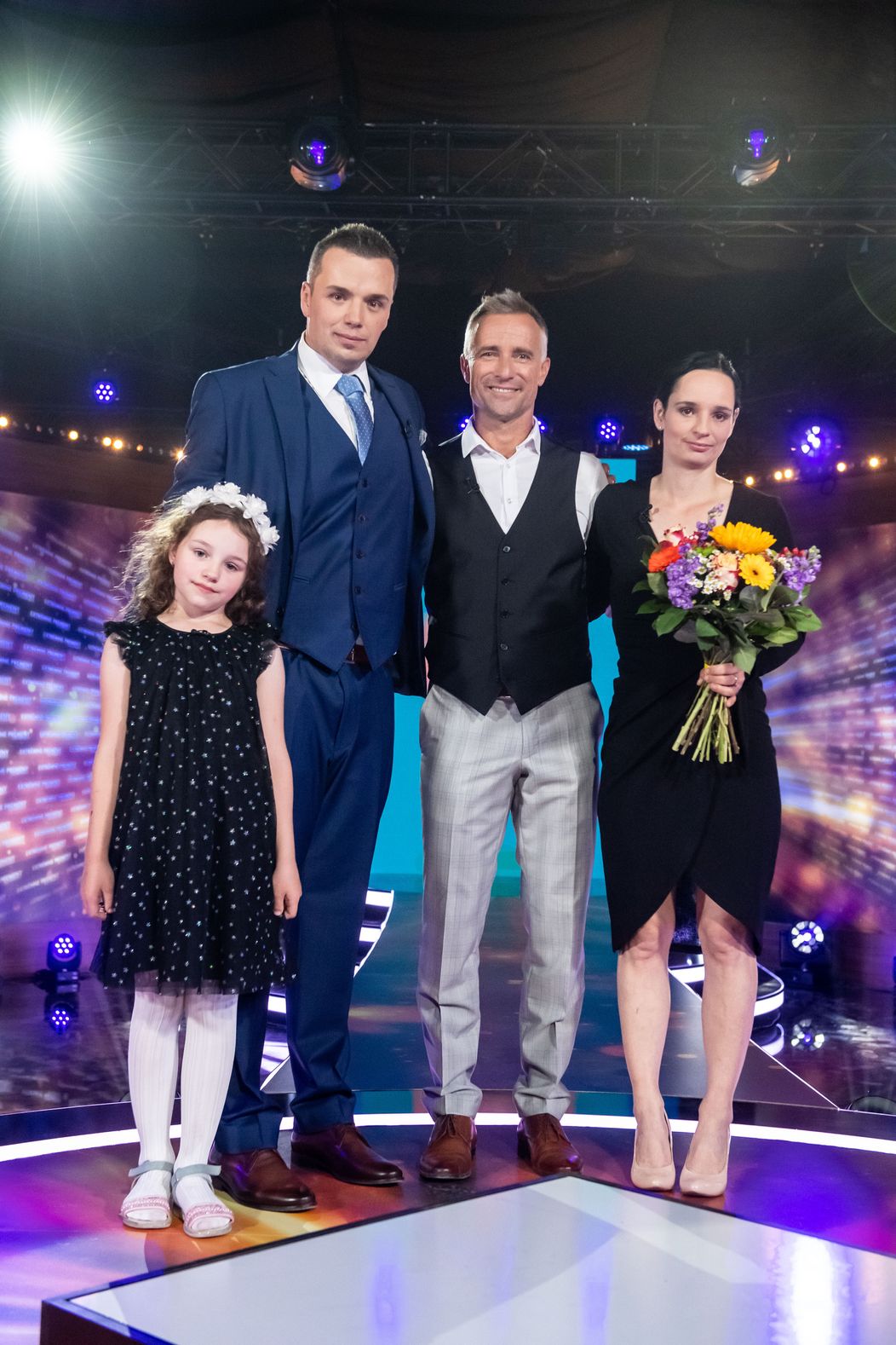 Martin s manželkou, dcérou a Marošom