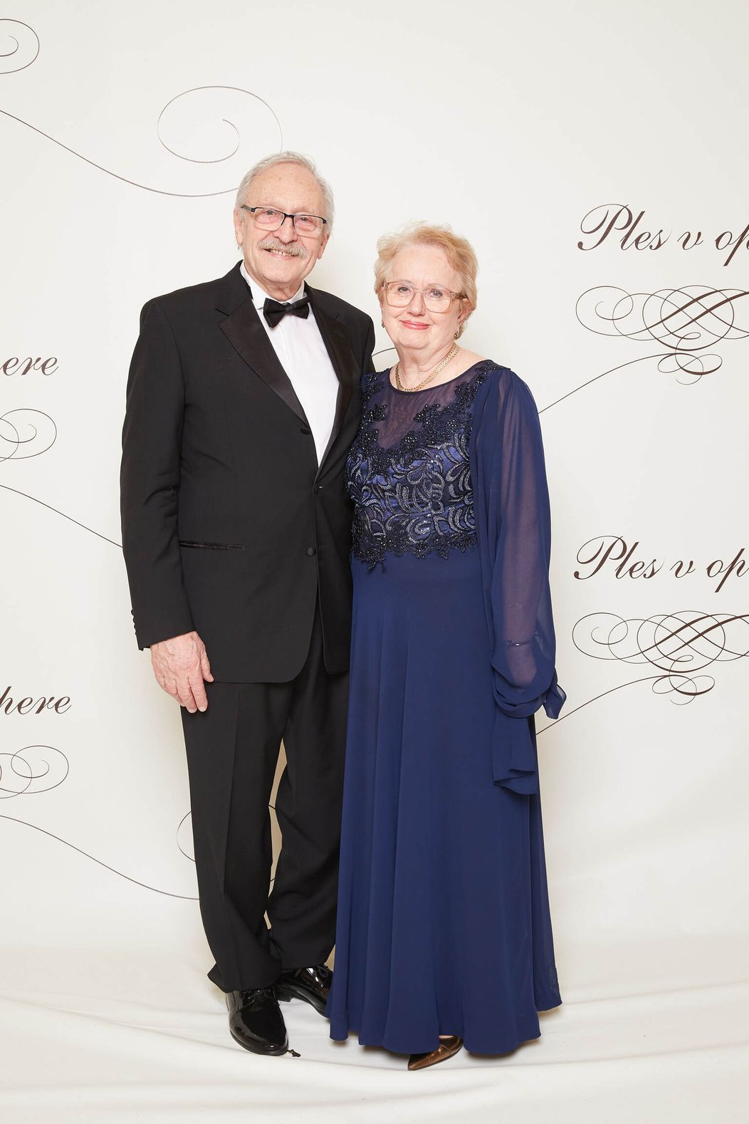 Lančarič Pavol, hostiteľ Plesu v opere, s manželkou Silviou Lančaričovou.