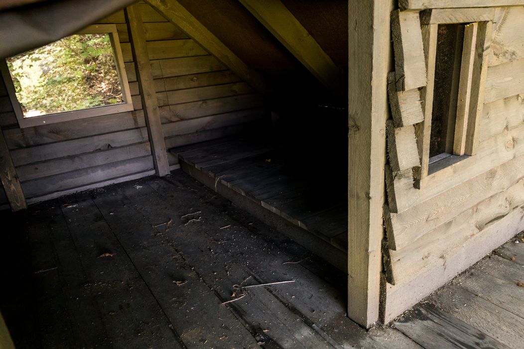 Interiér duelantskej chaty