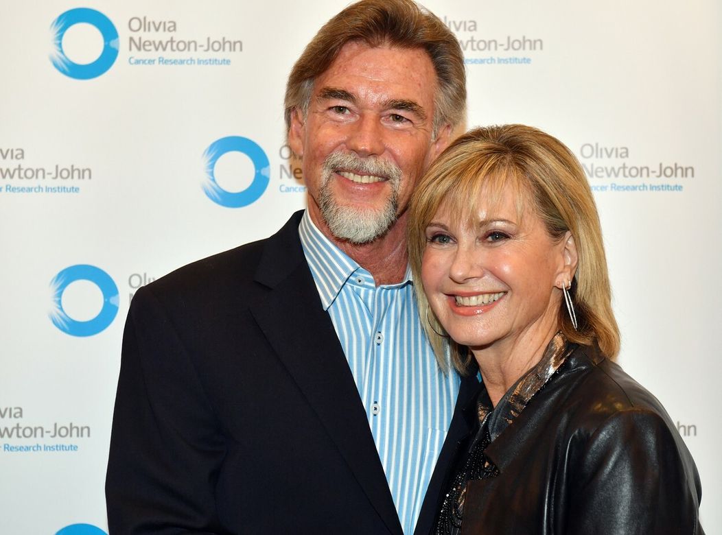 Olivia Newton-John s manželom