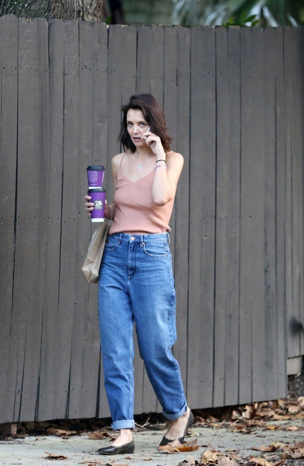 Prirodzená Katie Holmes.