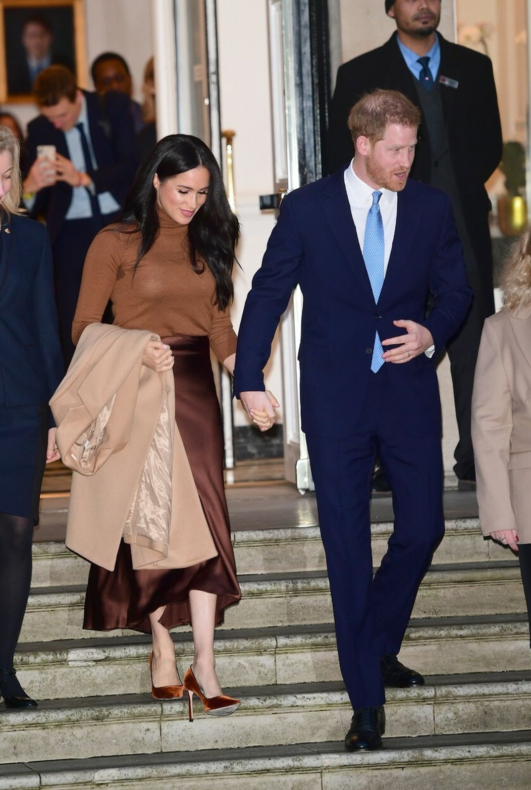 Meghan bolo zjavne teplo.