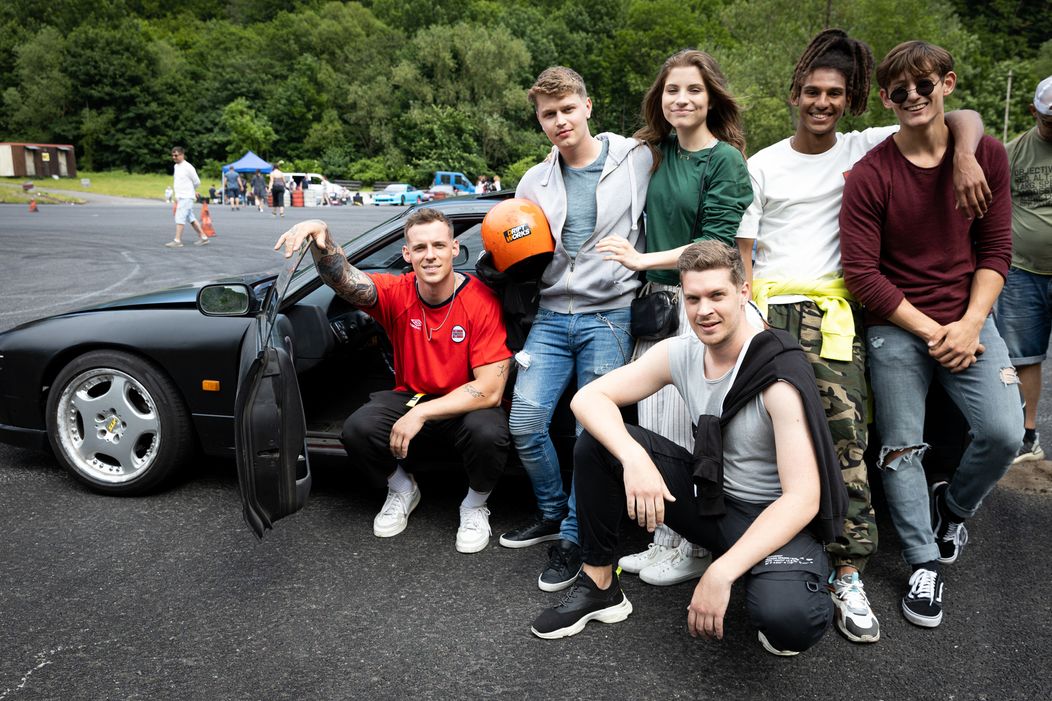 Luky a Dorka s partiou z Pána profesora