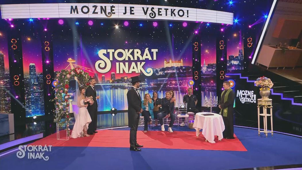 Jablonský a Dubayová v svadobnom v šou Možné je všetko!