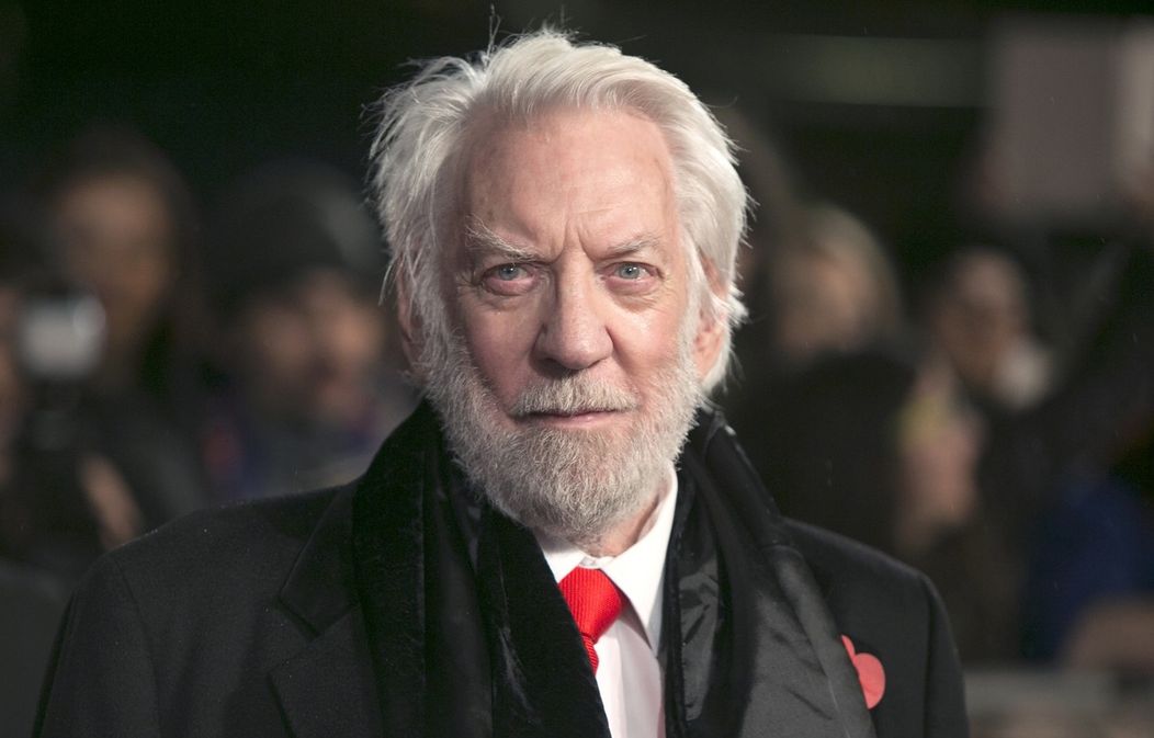 Donald Sutherland na snímke z roku 2020