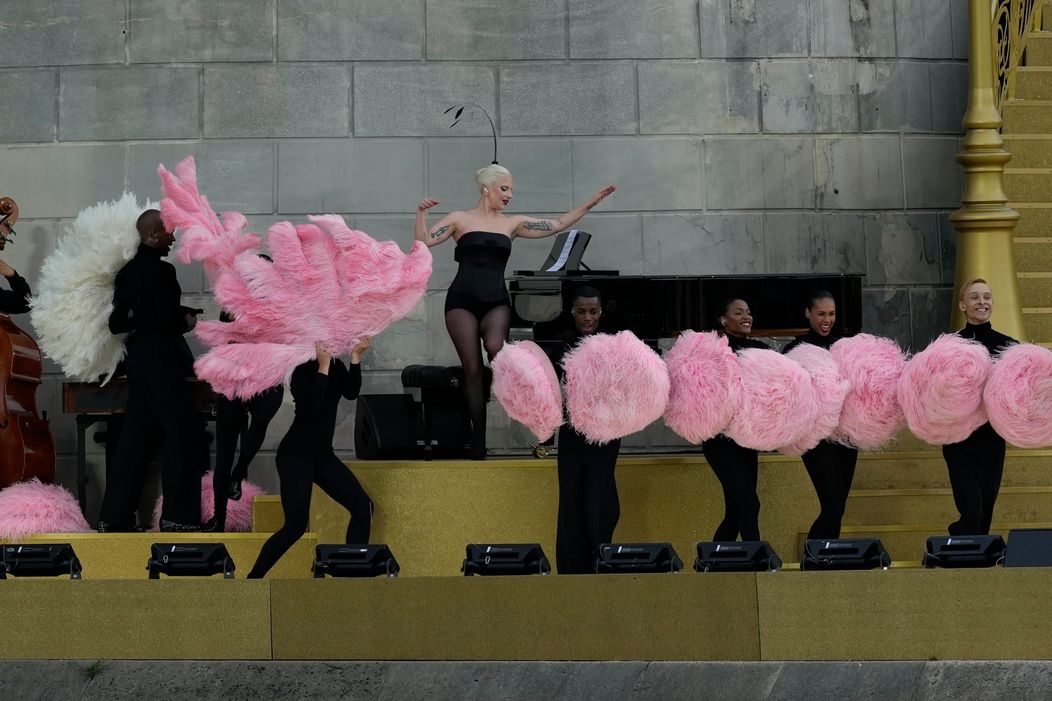 Lady Gaga na otváracom ceremoniáli na letných olympských hrách v Paríži