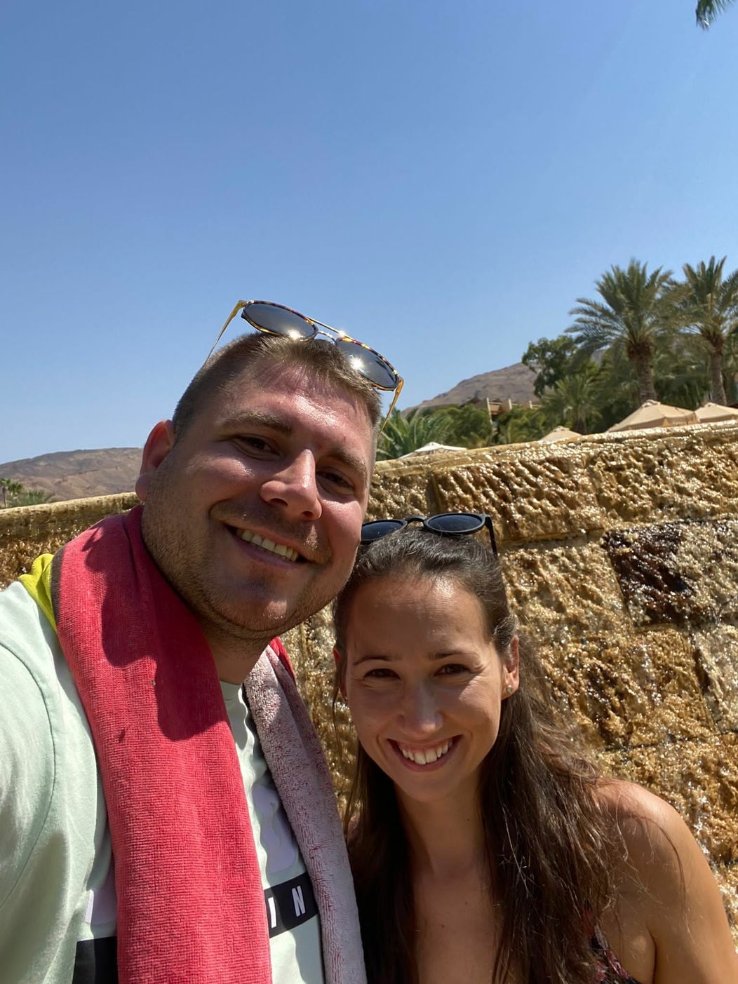 Mirka a Matej v Jordánsku