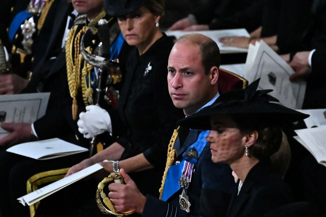 Princezná z Walesu na pohrebe