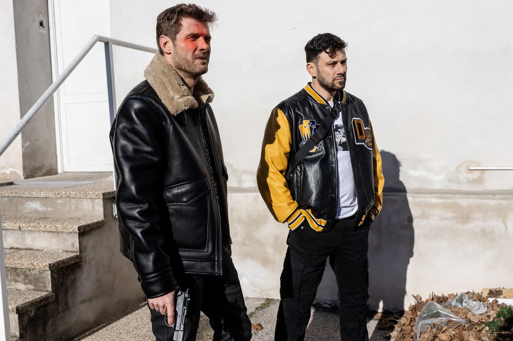 Milo Kráľ a Robo Jakab si zahrali mafiánov.