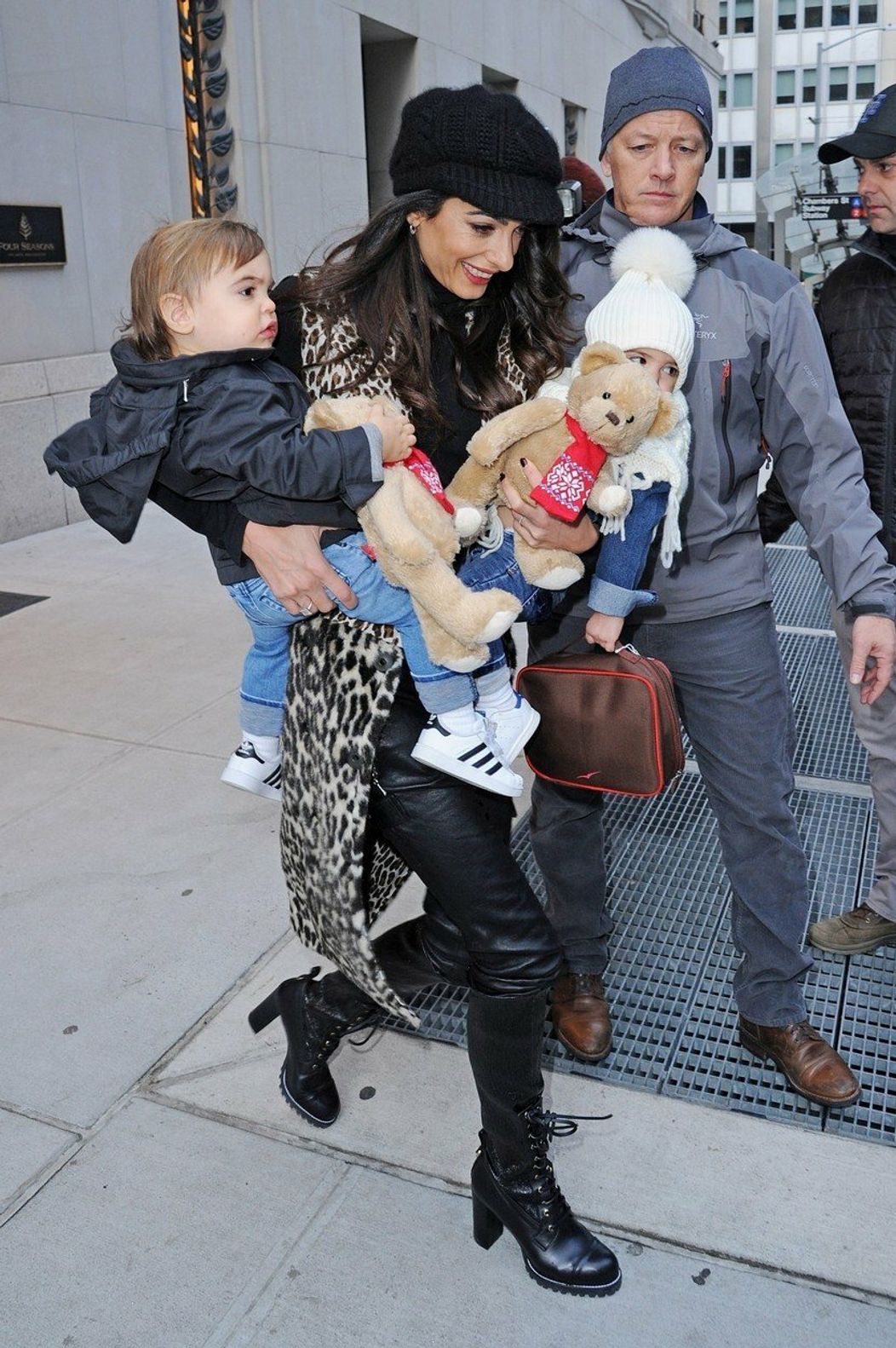 Amal Clooney s deťmi