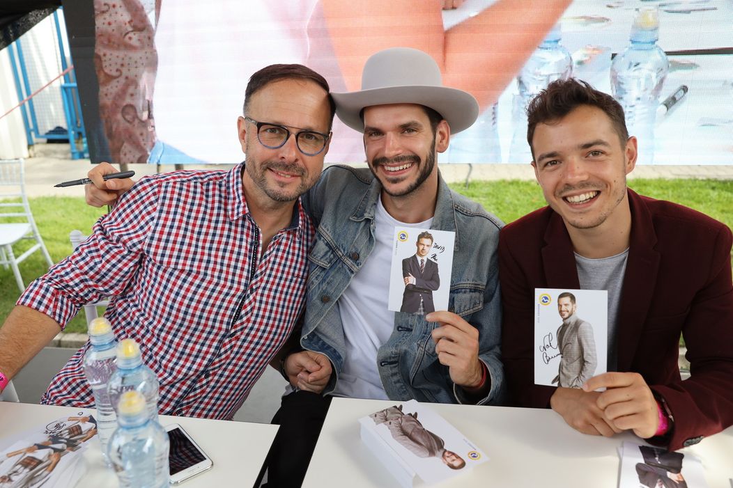 Rasťo Sokol, Noël Czuczor, Dávid Hartl na DOD 2019