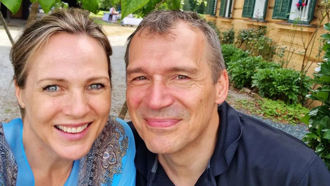 Adriana s priateľom Christianom