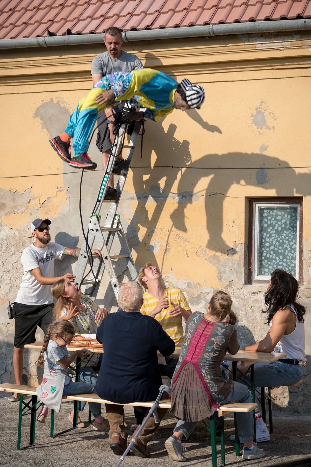 Nakrúcanie seriálu Autoškola