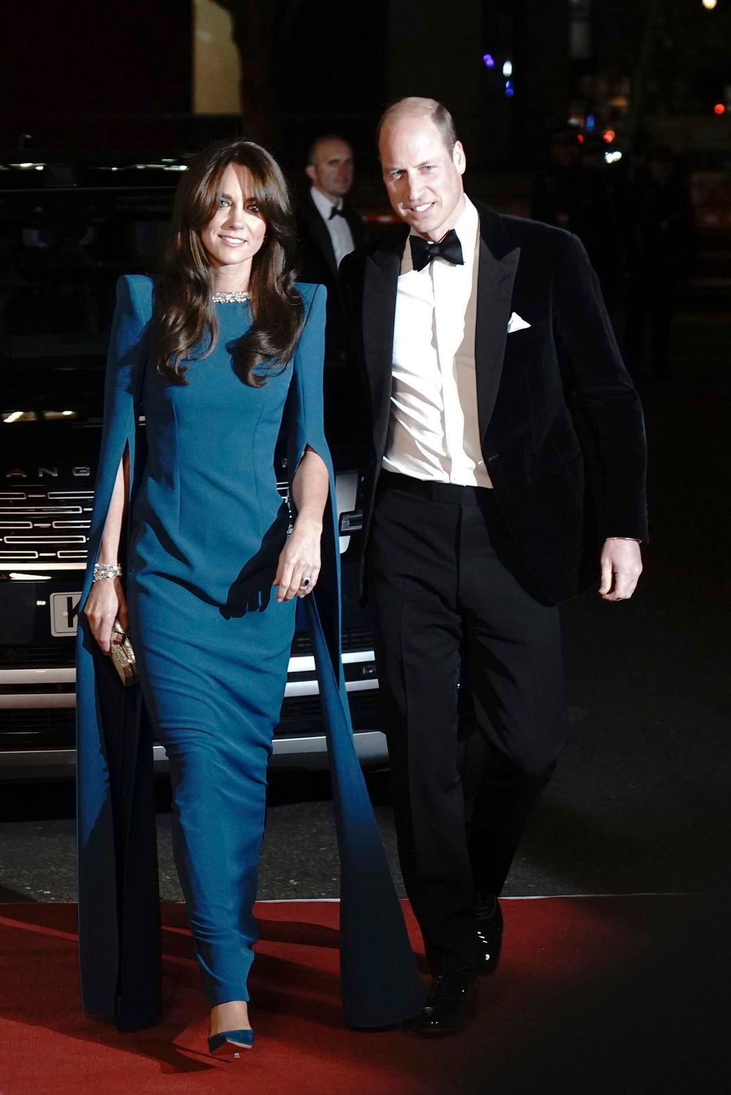 Princ a princezná z Walesu v Royal Albert Hall