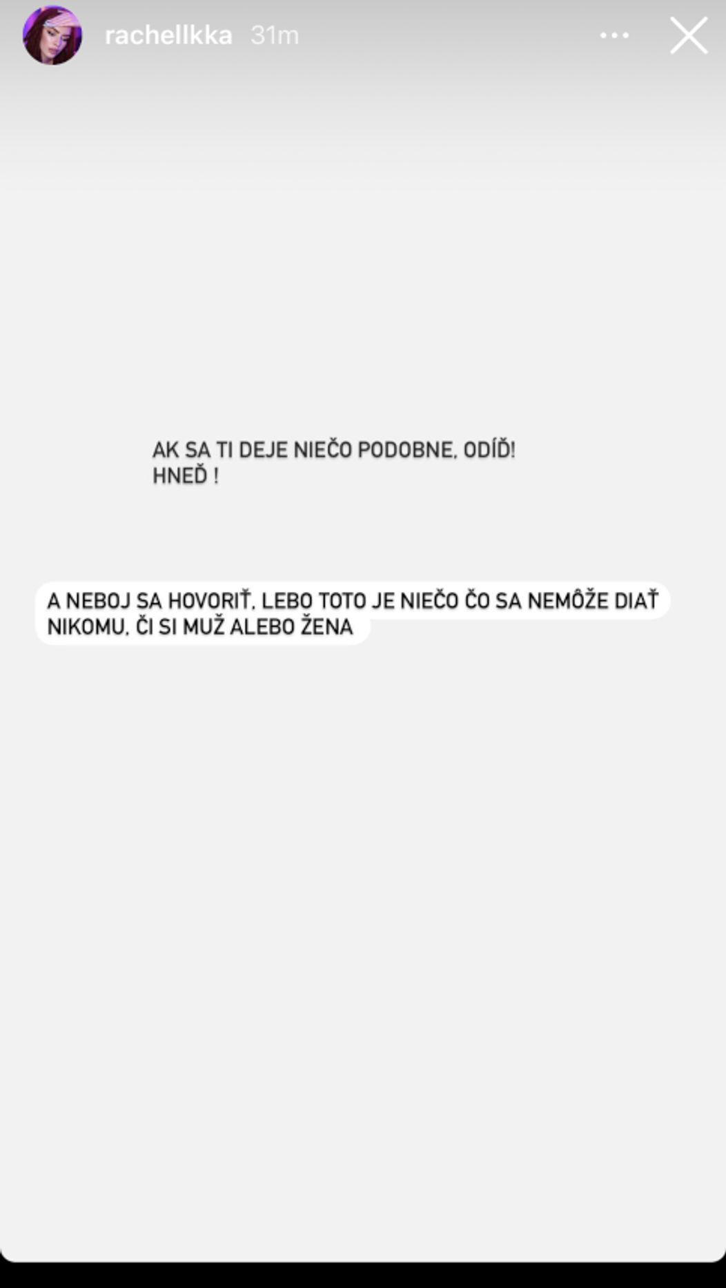 Ráchel Karnižová zverejnila fotky po bitke a správy plné vulgarizmov