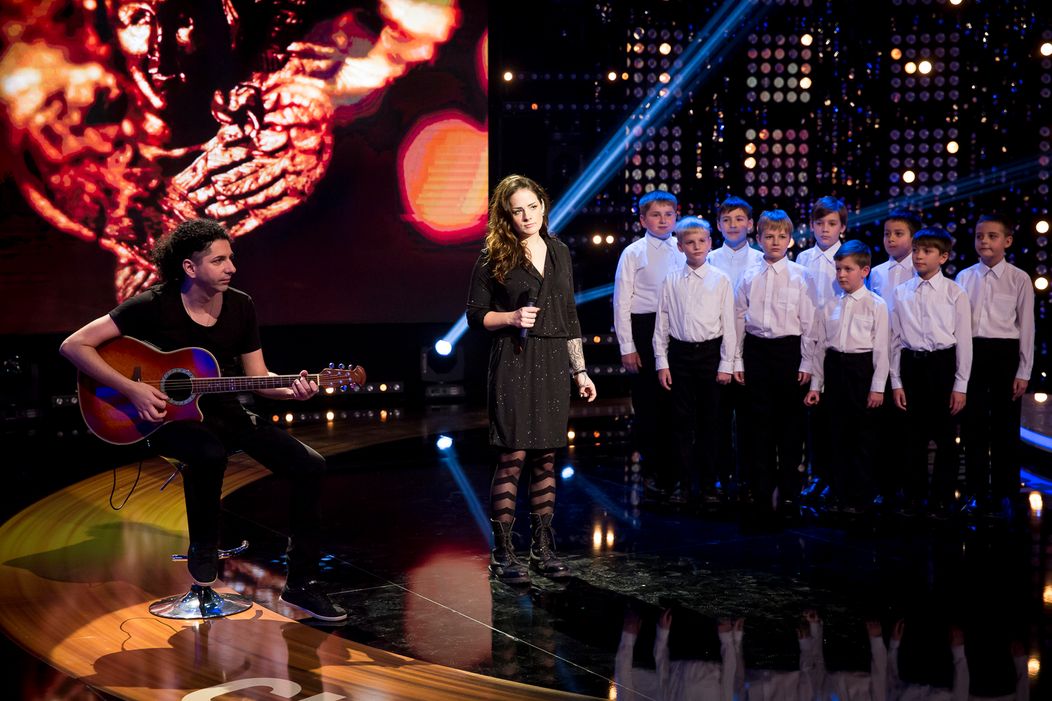 Lenka Lo Hrůzová po premene v Chart Show.