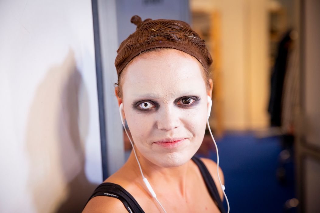 Mária Bartalos ako Marilyn Manson