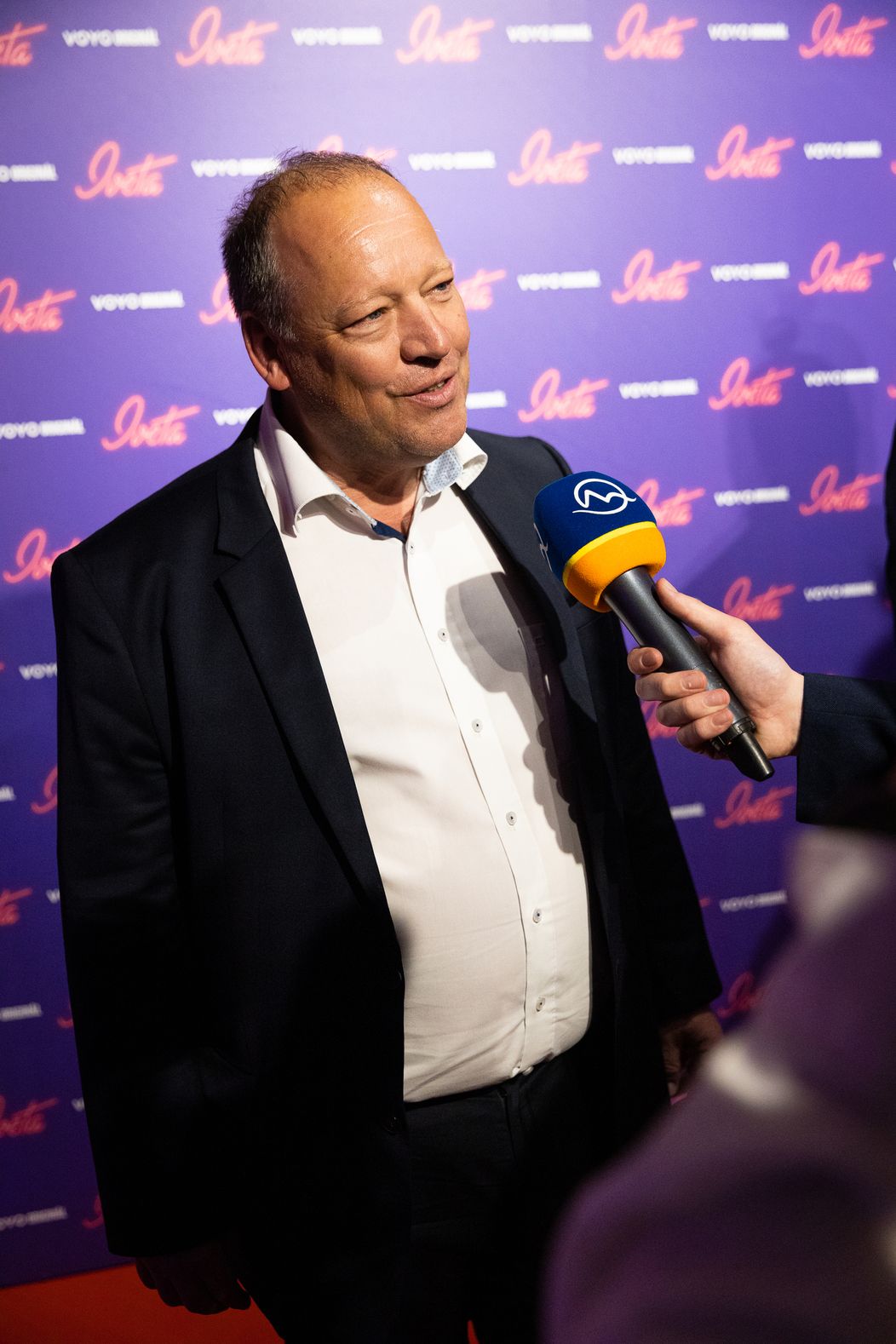 Riaditeľ TV Markíza Matthias Settele na premiére minisérie Iveta