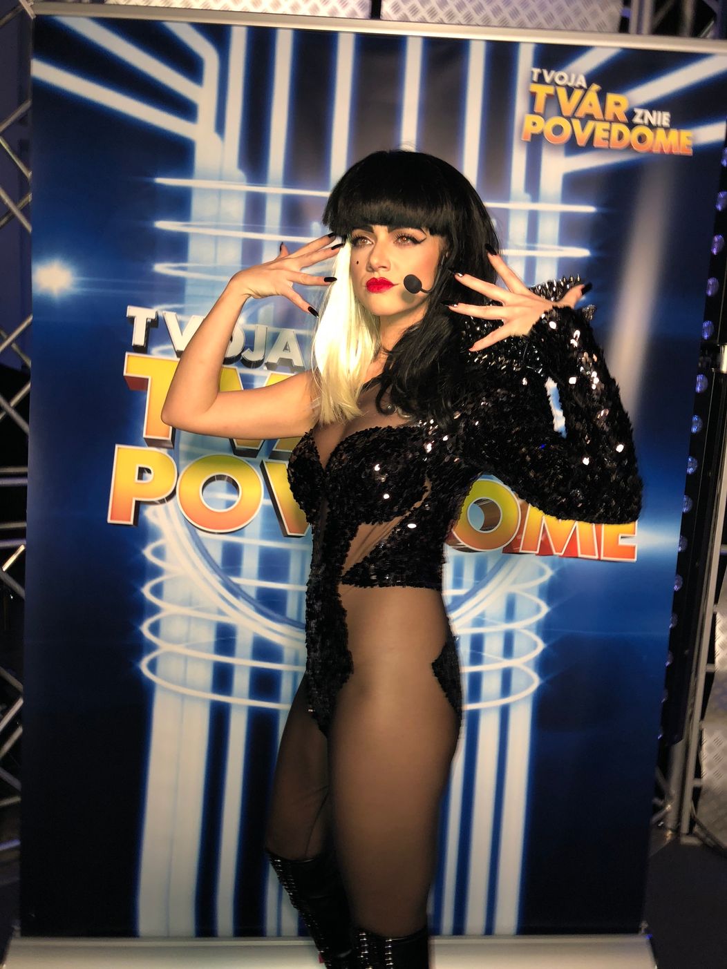 Ivana Regešová ako Lady Gaga.