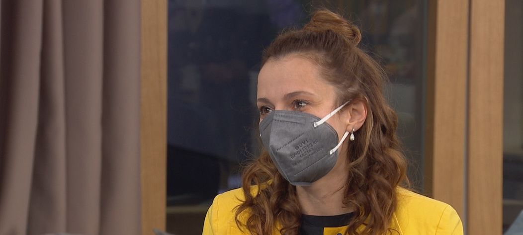 Liv Bielovič v Teleráne.