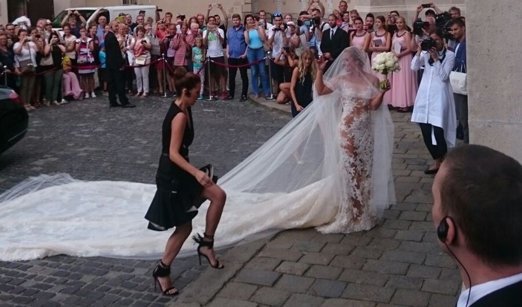 Svadba Dominiky Cibulkovej a Michala Navaru