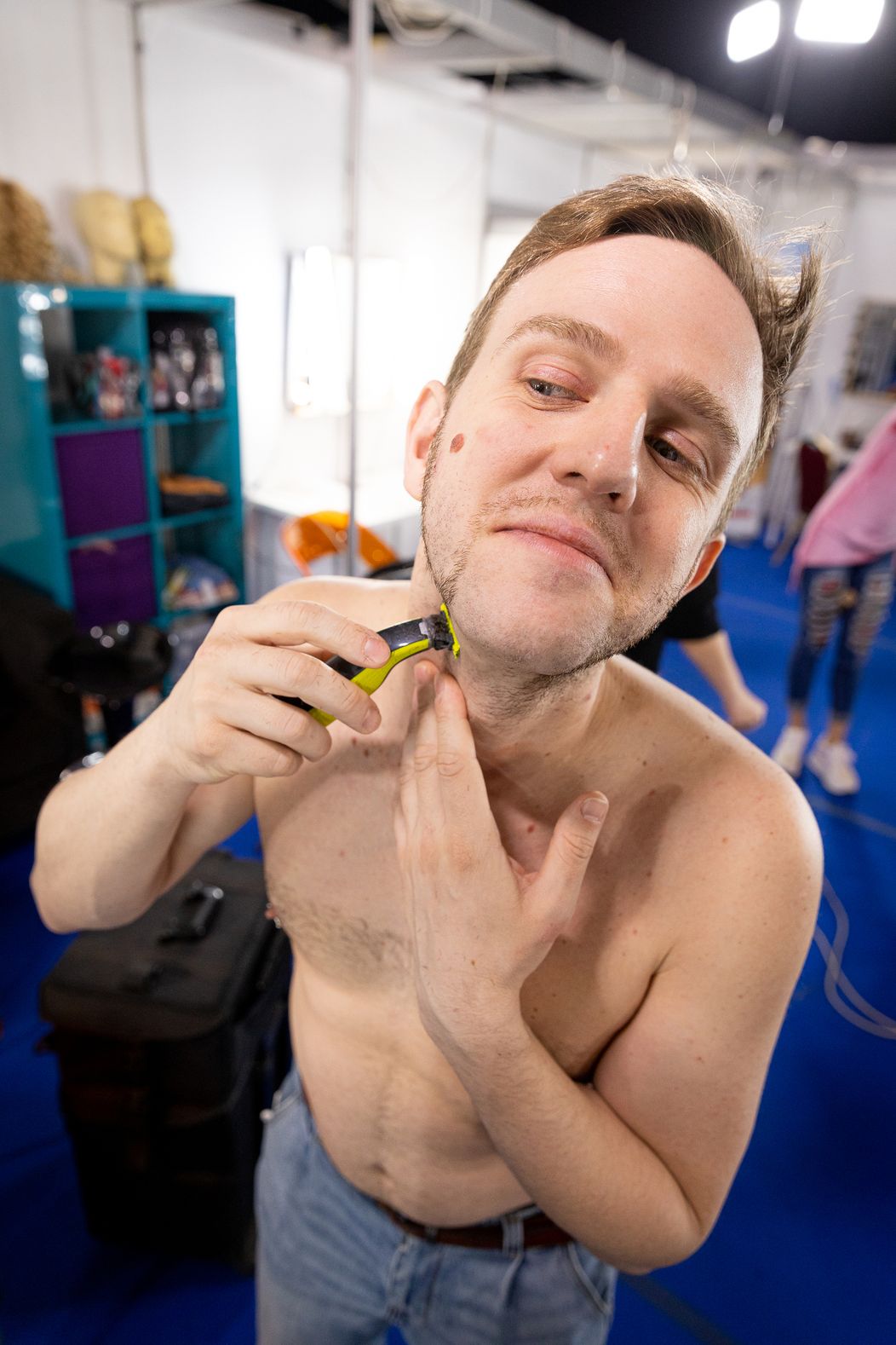 Braňo Mosný sa mení na Anastaciu.