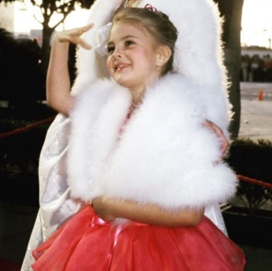 Drew Barrymore na Oscaroch v roku 1982