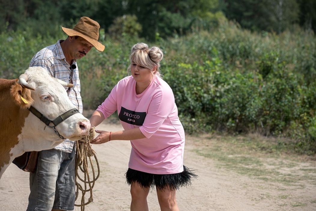 Do farmárskych tajov zasvätil Evelyn hospodár Martin